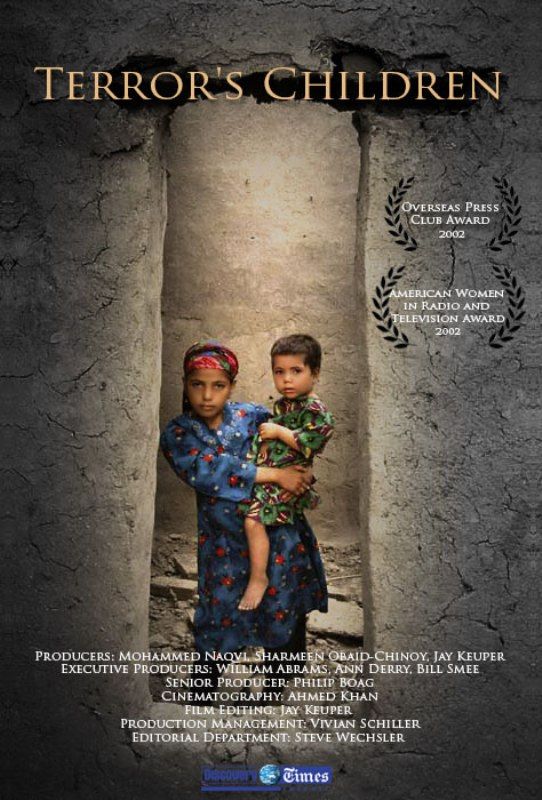 Sharmeen Obaid Chinoy's debut TV Movie documentary as a producer ''Terror's Children'