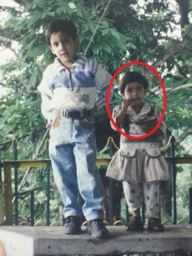 Suhani Chaudhary's childhood picture