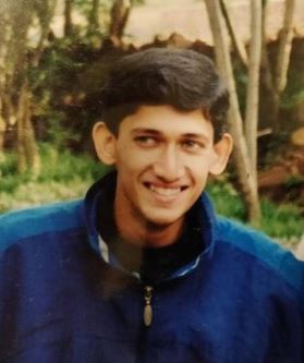 Ajit Agarkar when he was 16 years old