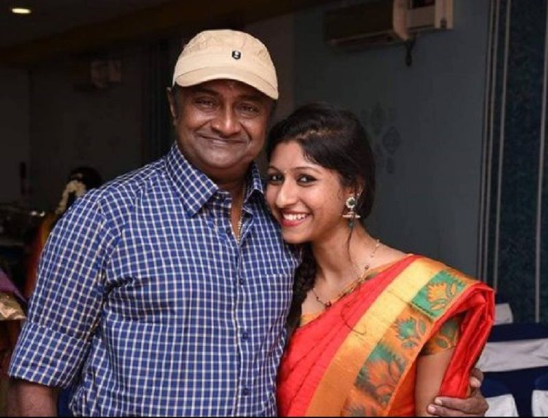 Bhaskar with his daughter
