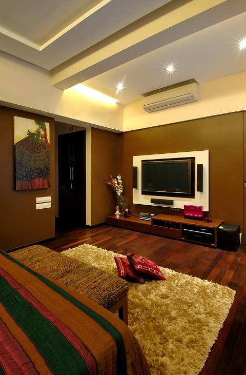 Ajit Agarkar's master bedroom