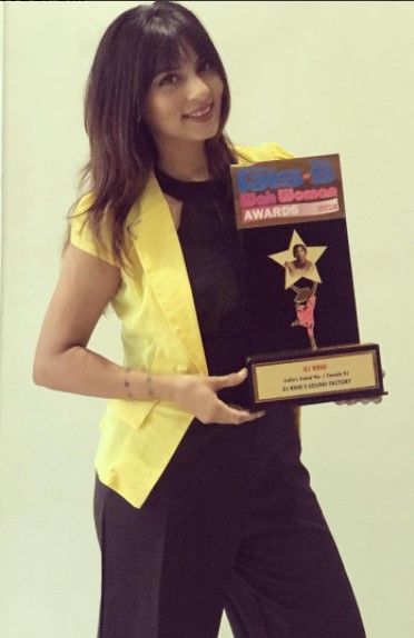 DJ Rink wins Best Female Dj - Waah Women Awards