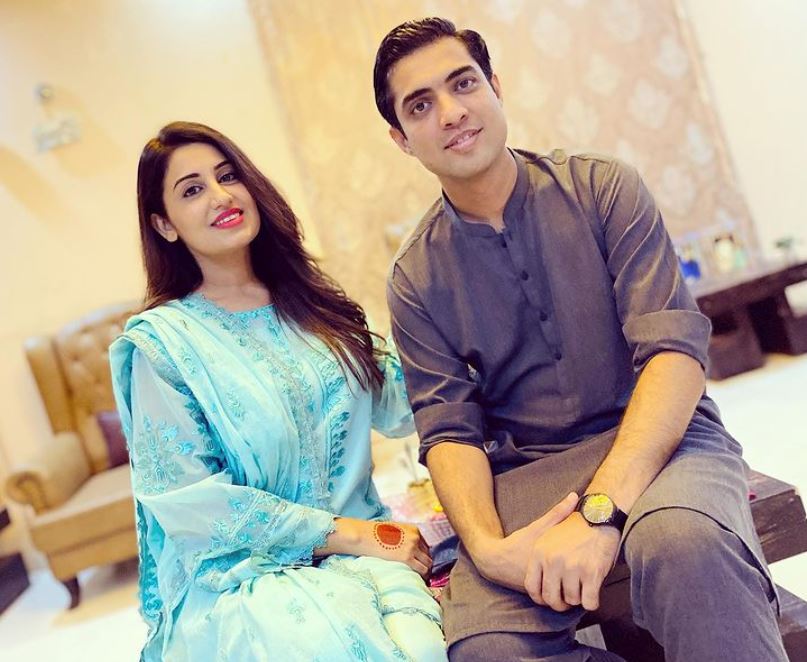 Iqrar Ul Hassan with his second wife