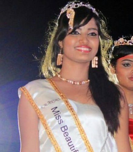Siri Hanmanth in a beauty pageant