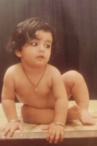 Suraj Sonik's childhood picture