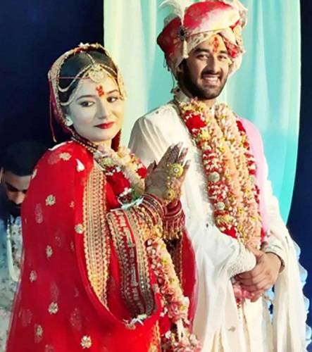Vishal Vashishtha's wedding photo