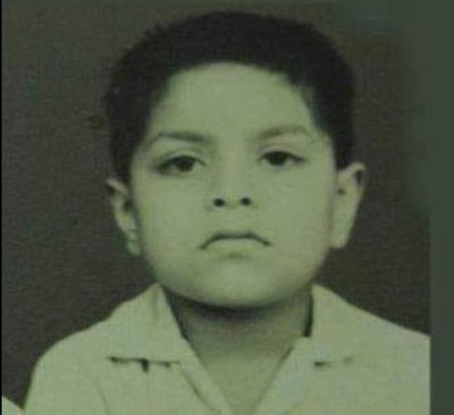 A childhood picture of Ali Akbar