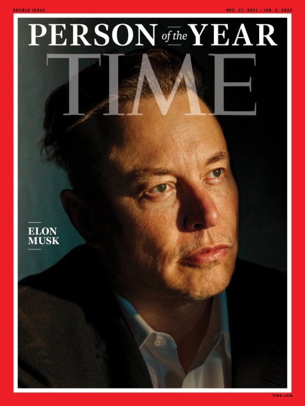 Elon Musk 2021 Time Person of the Year