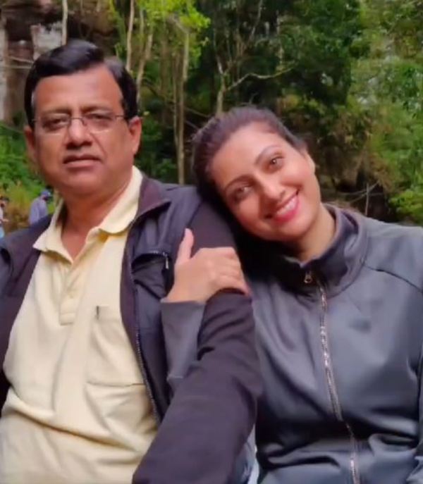 Hamsa with her father