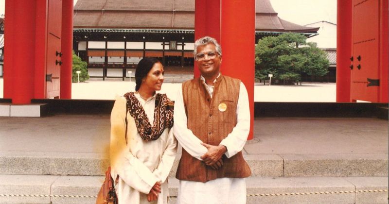 Jaya Jaitly and George Fernandes