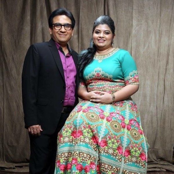 Niyati Joshi with Dilip Joshi