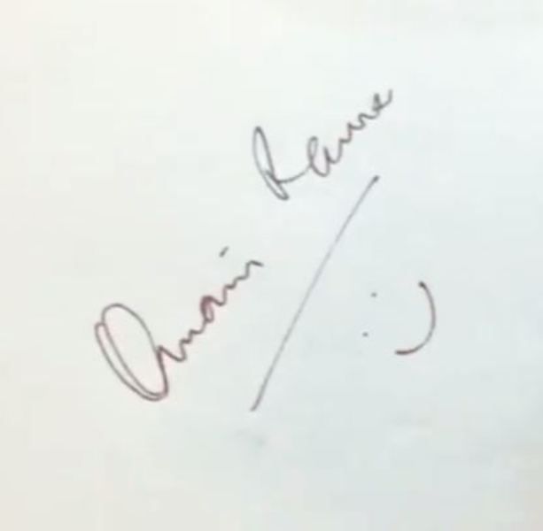 Omair Rana's Signature