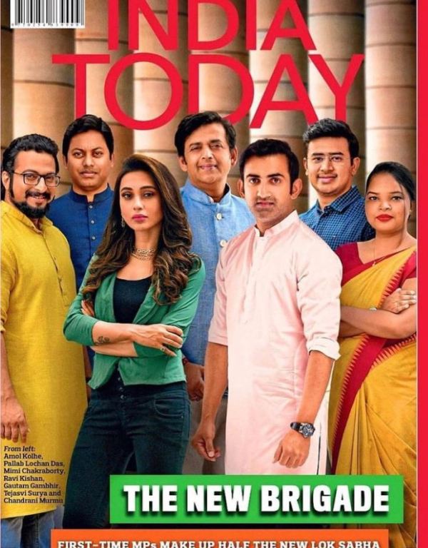 Amol Kolhe on the cover of a renowned magazine