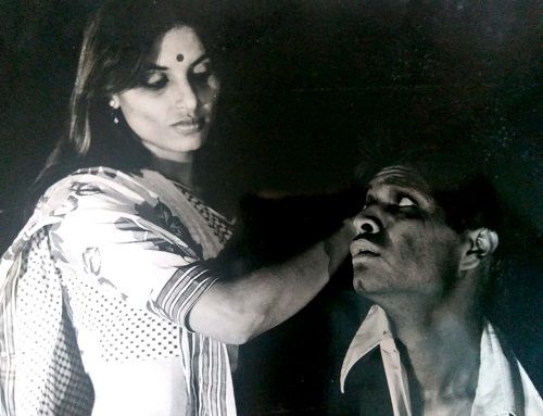 Arun Verma performing in a theatre play