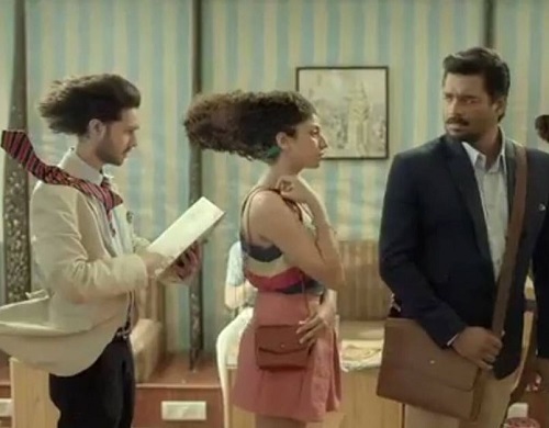 Devesh Sharma in a TV commercial of Hathway Cable