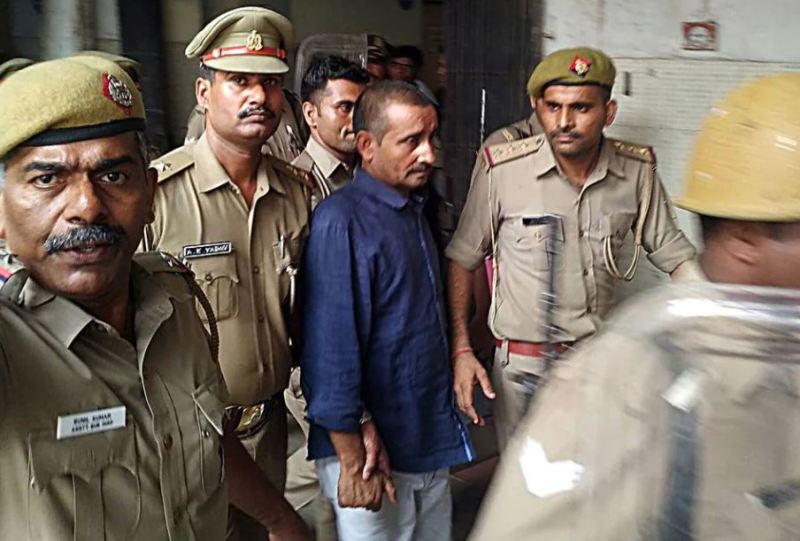 Kuldeep Sengar in police custody after he was sentenced to life imprisonment