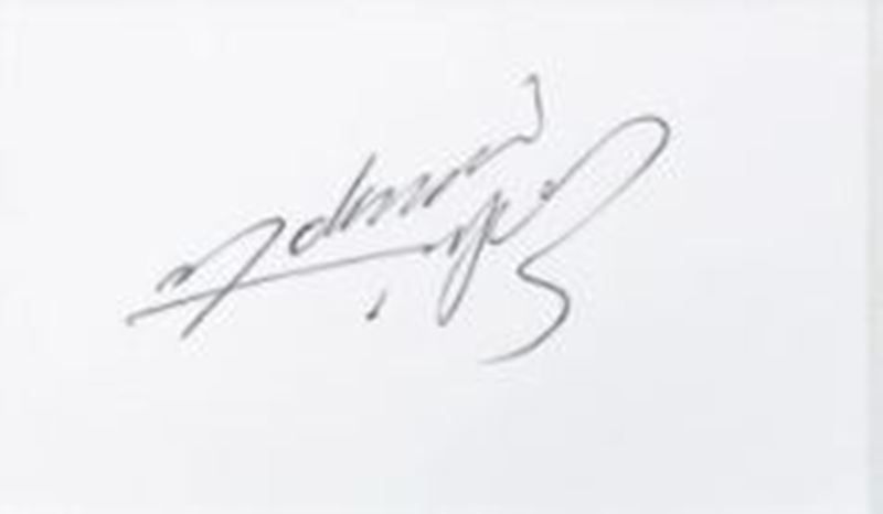 Mohammad Hafeez's signature