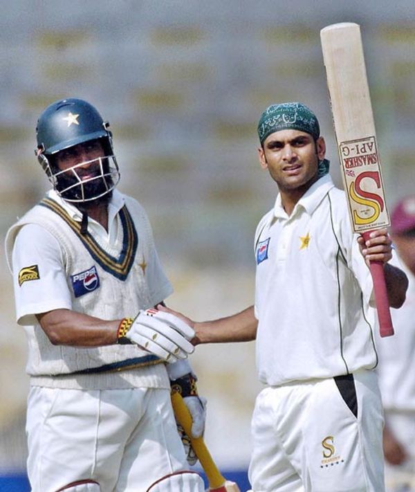 Mohammad reached his 2nd century on 30 November 2006 against West Indies at Karachi