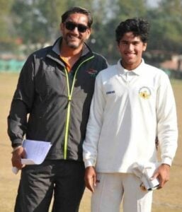 Raj with his father