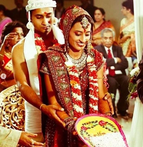 Kaushik Mukherjee's wedding picture
