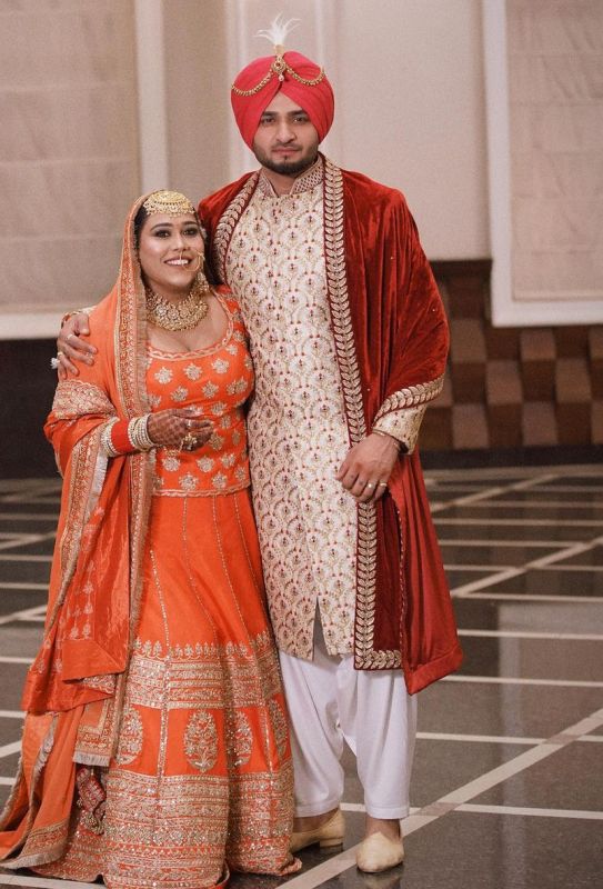Afsana Khan's wedding photo