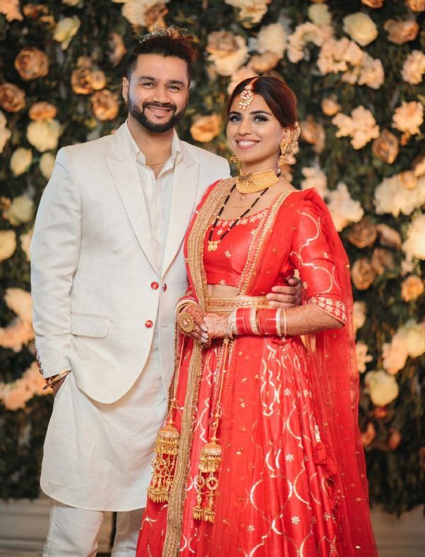 Balraj Syal and Deepti Tuli's wedding photo