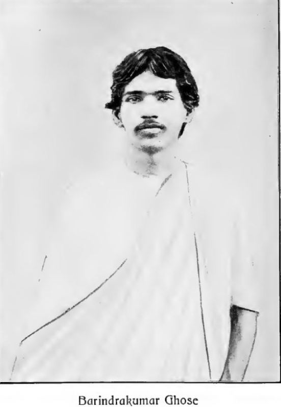 1908 में एक विचाराधीन कैदी के रूप में बरिंद्र कुमार घोष