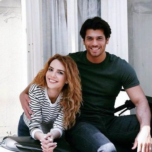 Can Yaman with Selen Soyder
