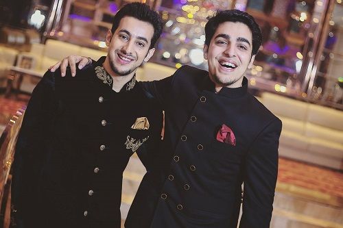 Gagan Arora with his brother