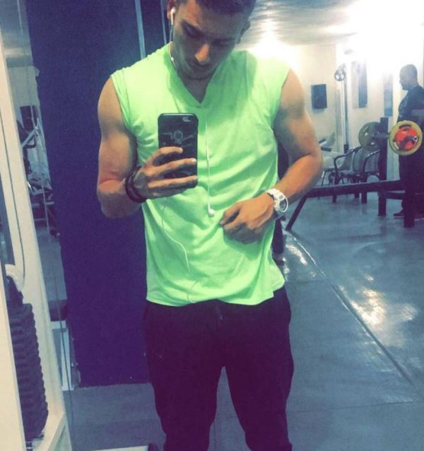 Hasan Raheem at a gym