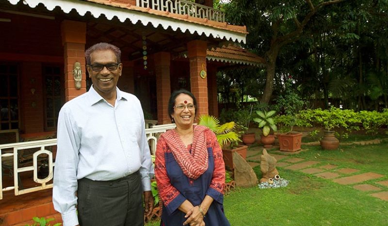 Parents of Gita Gopinath
