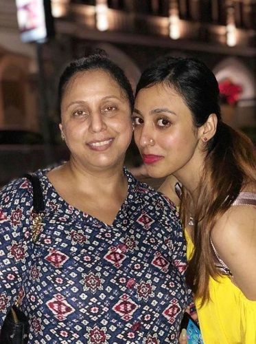 Prerna Sehajpal and her mother