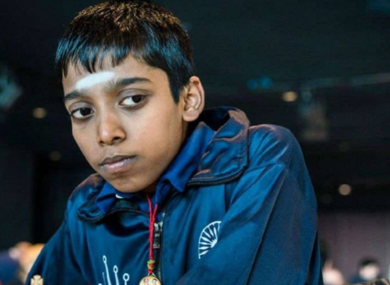 Rameshbabu Praggnanandhaa with Viswanathan Anand. Rameshbabu Praggnanandhaa  (born 10 August 2005) is an Indian chess player. A chess prodigy, he is  the, By Bangladesh IQ Olympiad