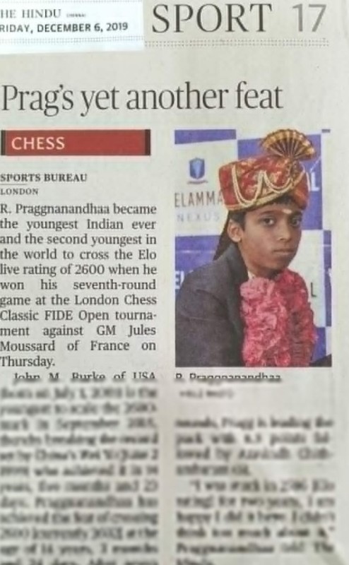 Sachin Tendulkar Congratulates R Praggnanandhaa After Young Chess Star  Beats Magnus Carlsen at Ongoing Airthings Masters