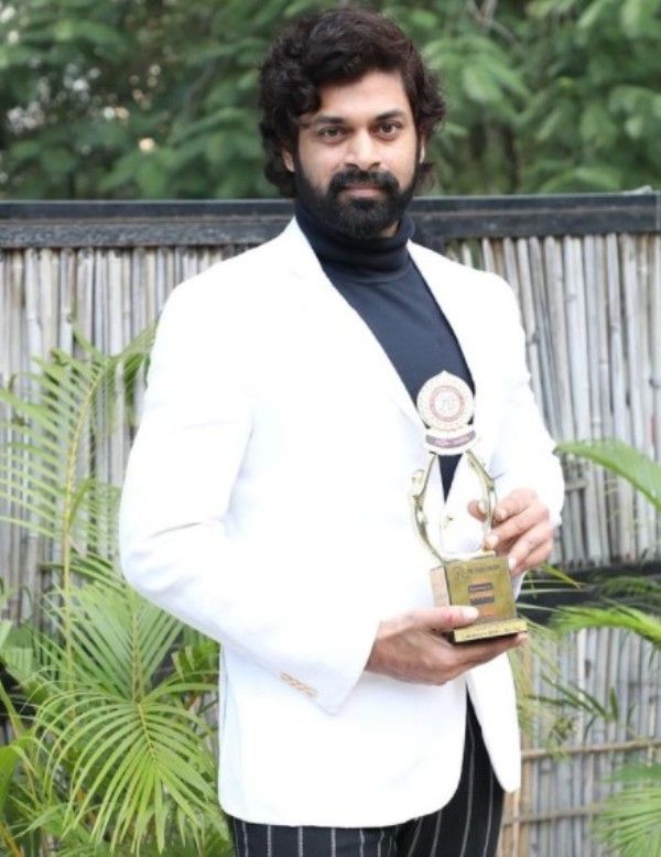 Sritej wins the Santosham Special Jury Award 2021