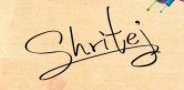 Sritej's signature