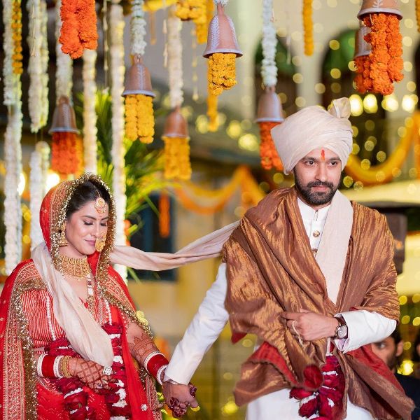 Vikrant Massey and Sheetal Thakur's wedding photo