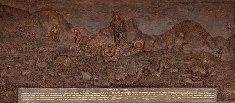 Battle of Tithwal mural