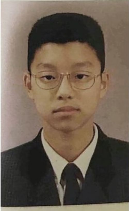Gong Yoo in his school days