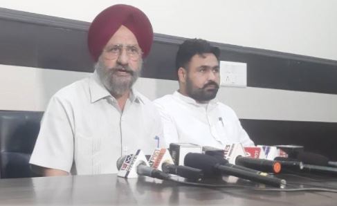 Jagroop Singh Gill during a press conference