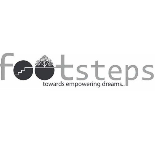 Logo of the NGO 'FootSteps'