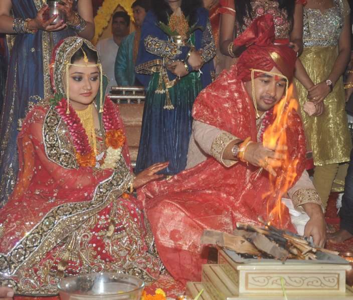 Nitesh Narayan Rane's marriage image