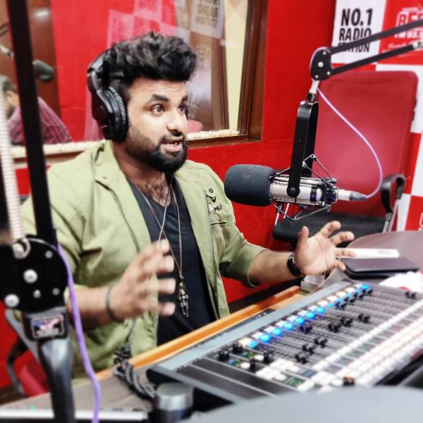RJ Chaitu at Red FM Hyderabad