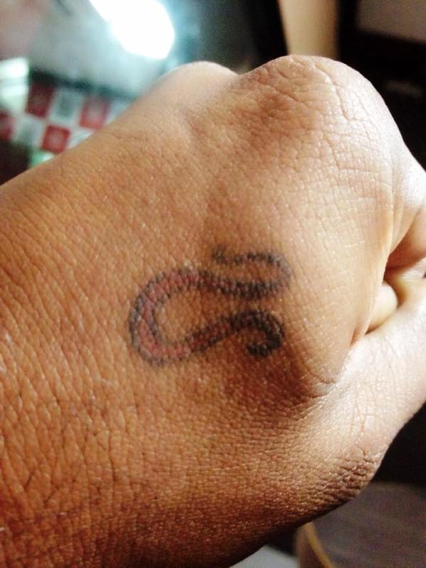 RJ Chaitu's 'Leo' tattoo