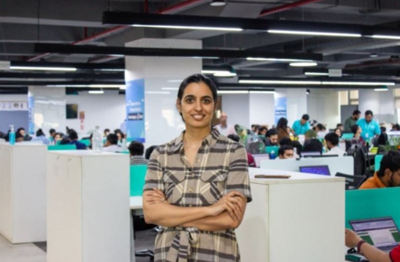 Ruchi Kalra at her workplace