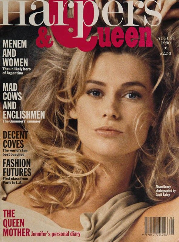 Alison Doody featured on the cover of a magazine