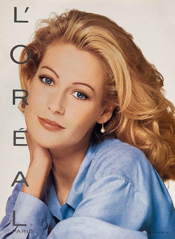 Alison Doody on the cover of the L’Oreal magazine