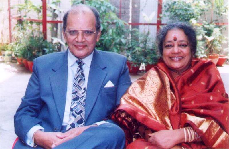 Ayyappa P. Sharma's parents, PJ Sarma and Krishna Jyothi Pudipeddi