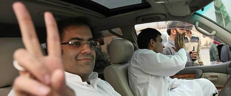 Hamza Shahbaz with his brother Suleman