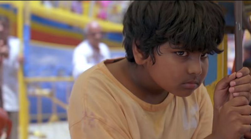 Kaala Bhairava as a child artist in the movie 'Yamadonga'
